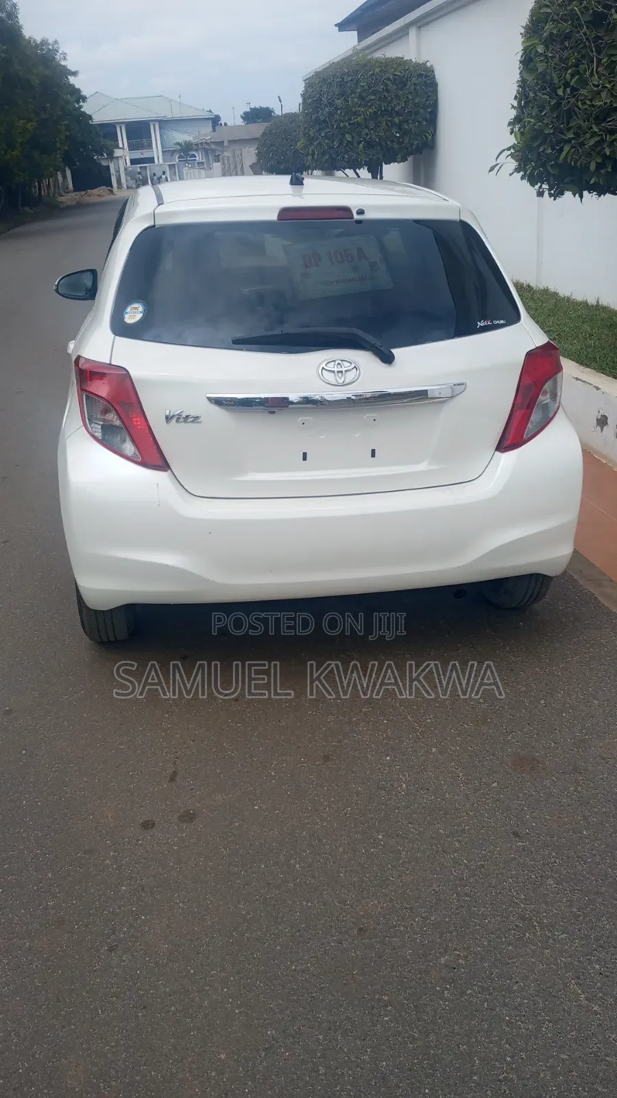 Toyota Vitz 1.3 AWD 5dr 2014 White