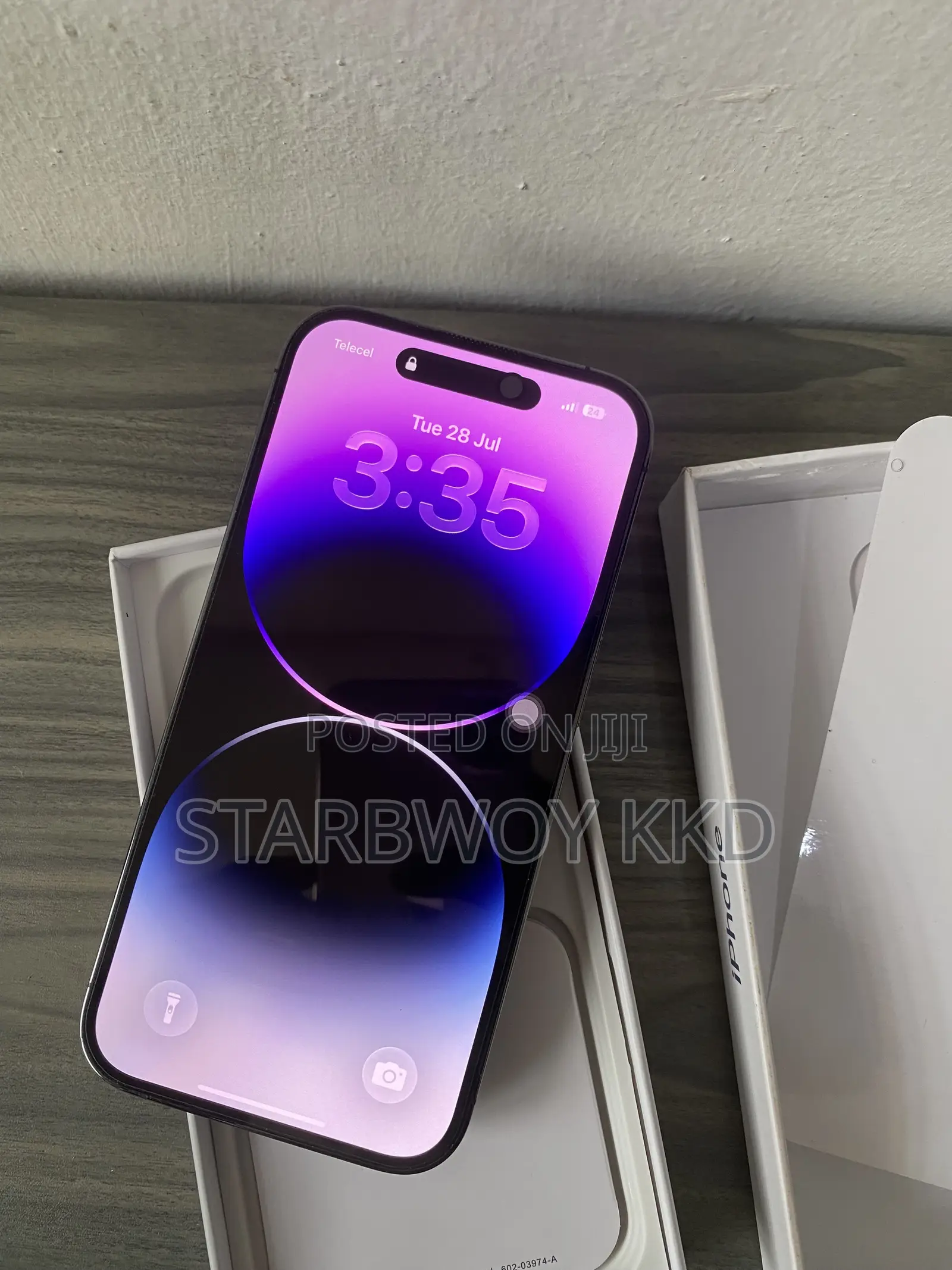 New Apple iPhone 14 Pro 128 GB Purple