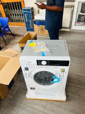 Extremely Affordable Midea Front Load Washing Machine(White).