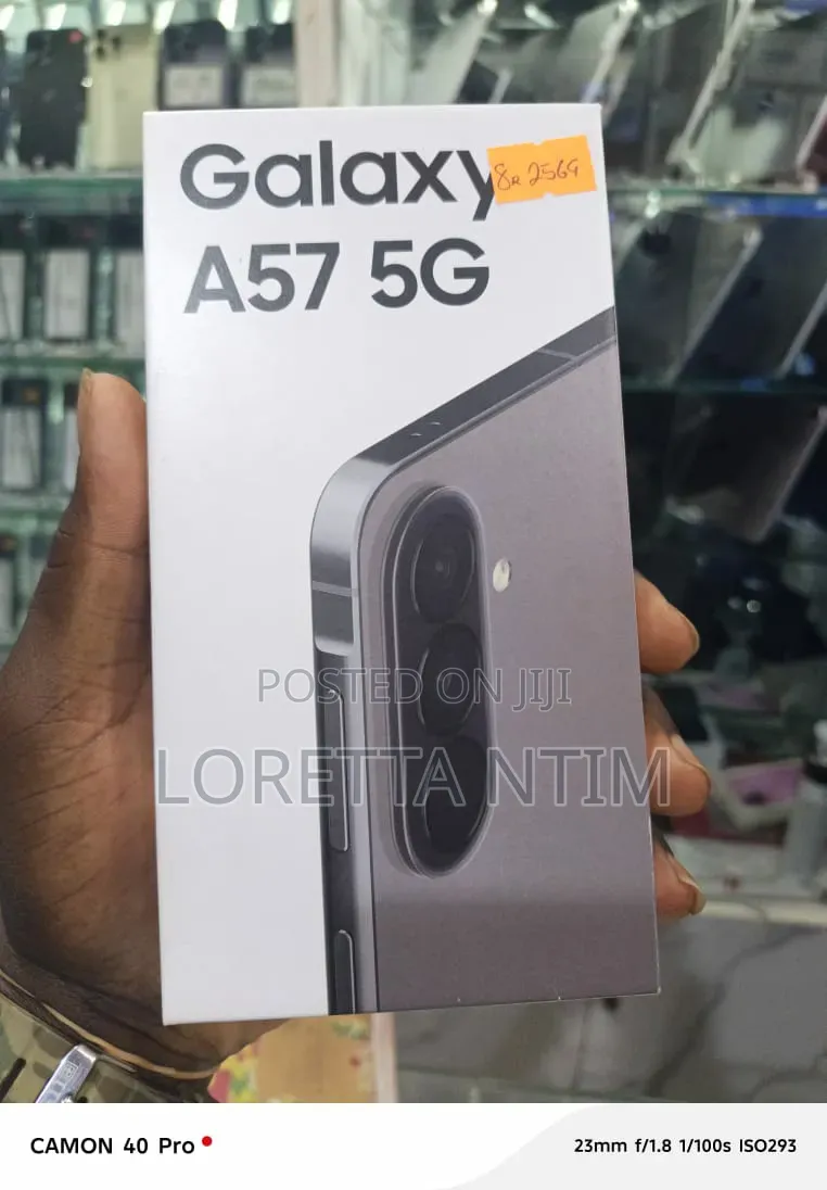 New Samsung Galaxy A57 256 GB Gray