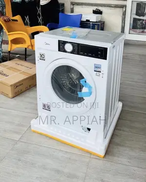 Order Unique Midea 8kg Front Load Washing Machine(White) 