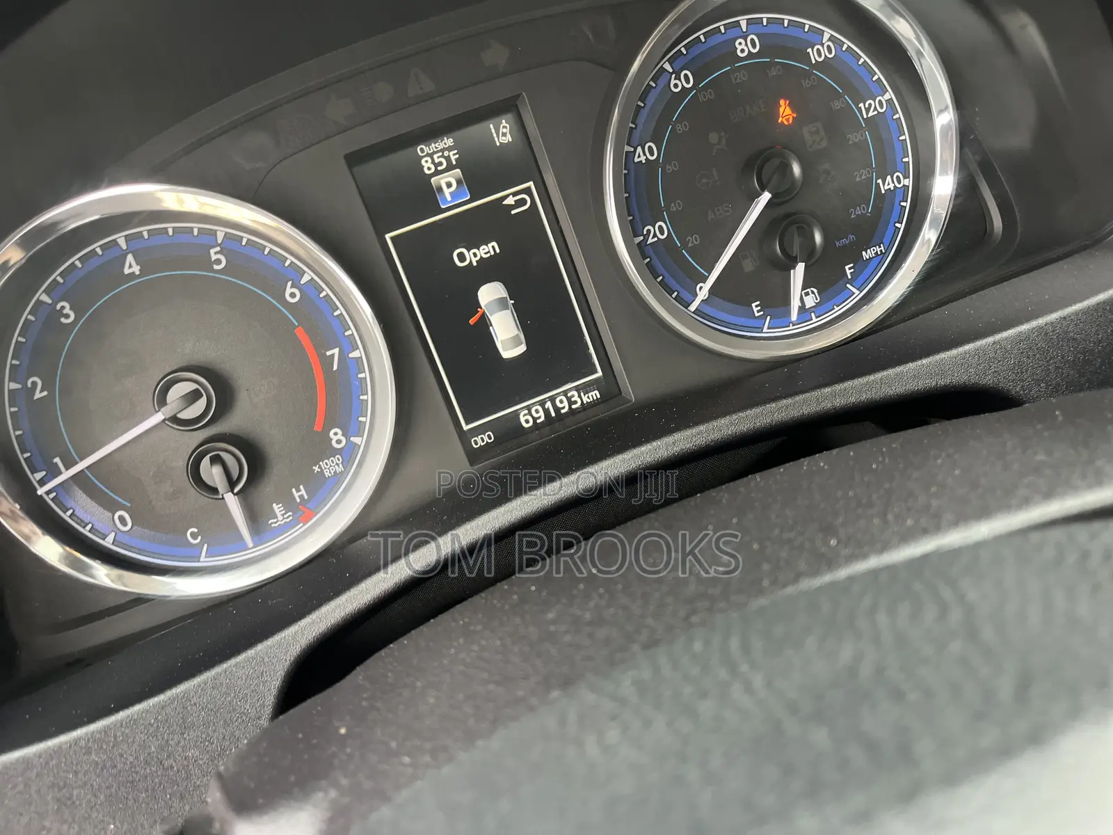 Toyota Corolla 2018 Blue