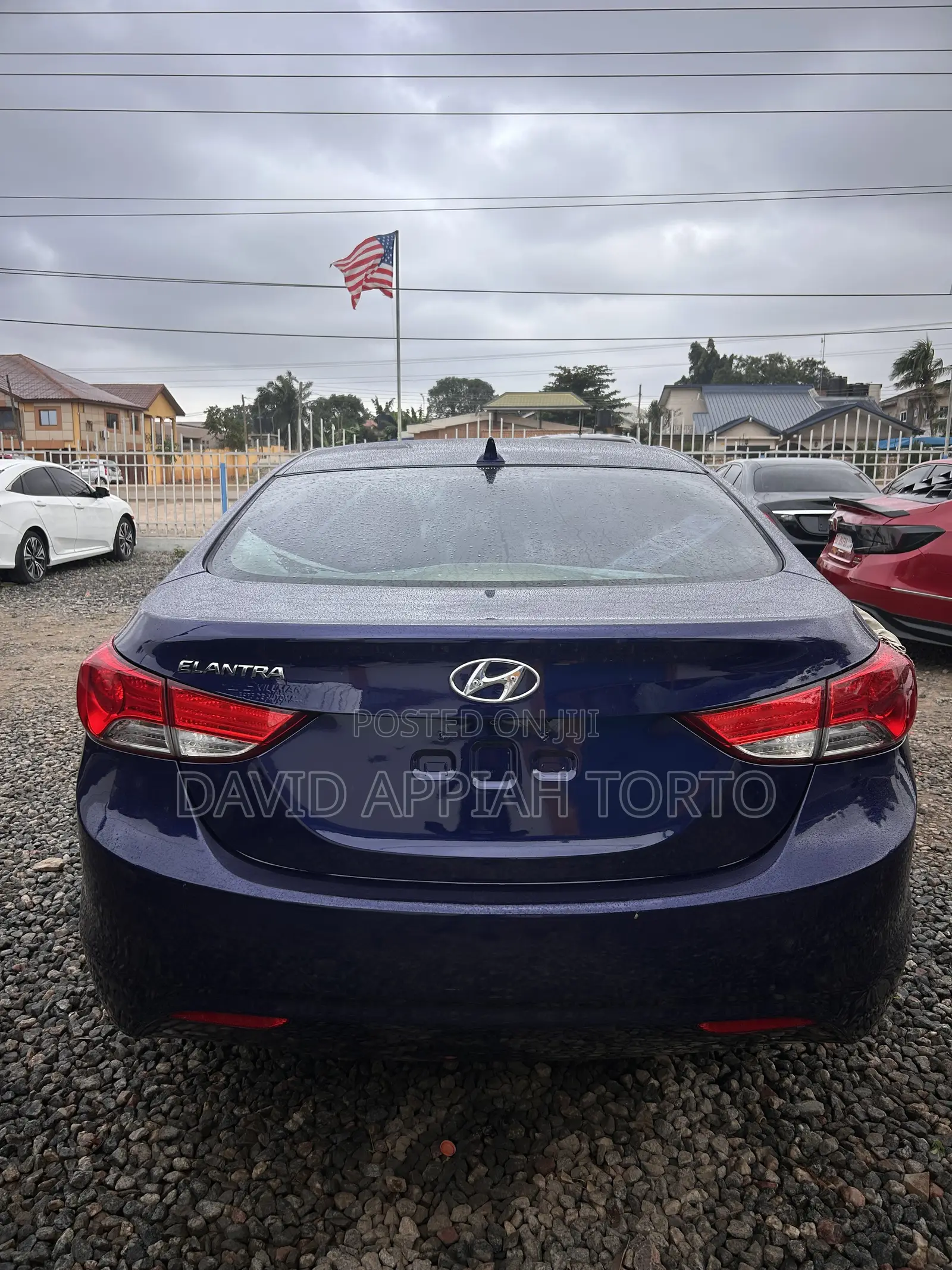 Hyundai Elantra Limited Sedan FWD (1.8L 4cyl 6A) 2013 Blue