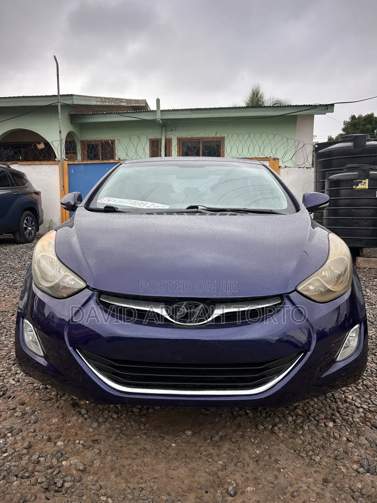 Hyundai Elantra Limited Sedan FWD (1.8L 4cyl 6A) 2013 Blue