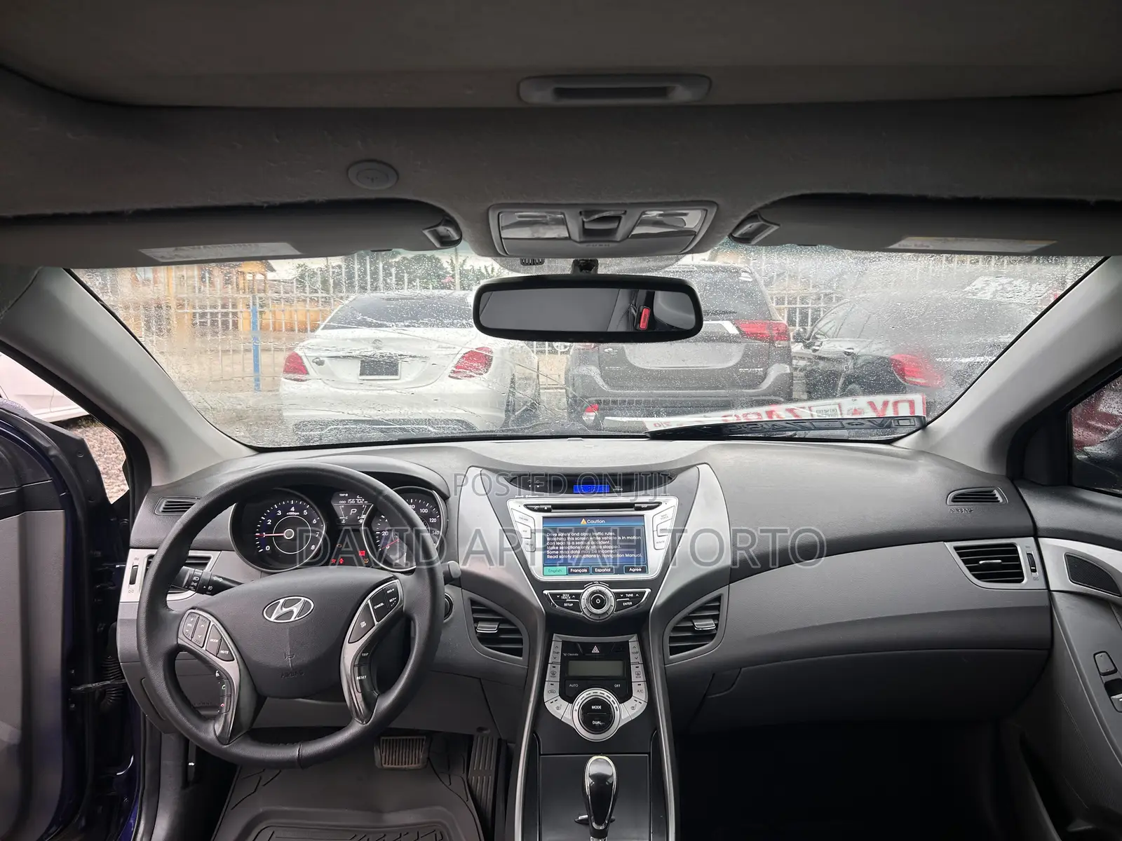 Hyundai Elantra Limited Sedan FWD (1.8L 4cyl 6A) 2013 Blue