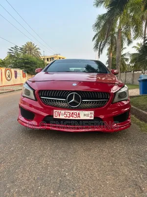 Mercedes-Benz CLA-Class 2016 Red