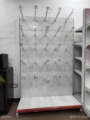 Supermarket Display Hook Shelves | Display Rack | Retail Store Shelvin