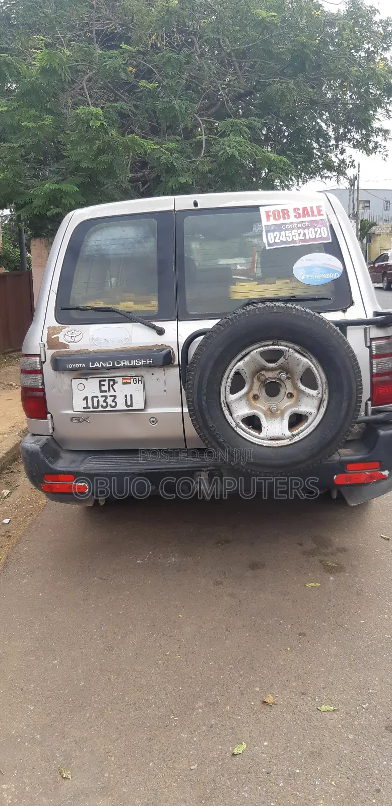 Toyota Land Cruiser HDJ 100 1999 Silver