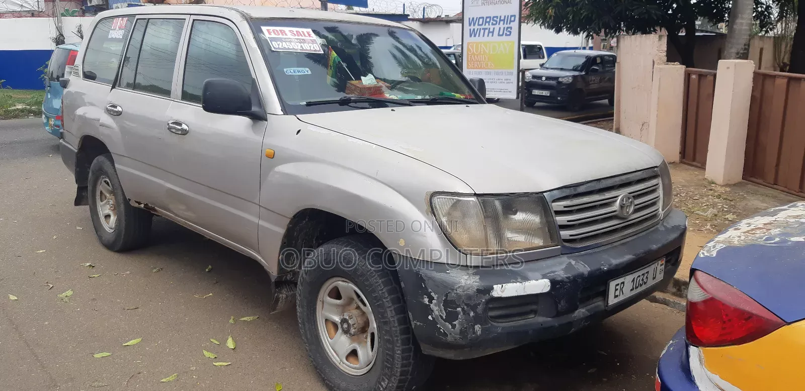 Toyota Land Cruiser HDJ 100 1999 Silver