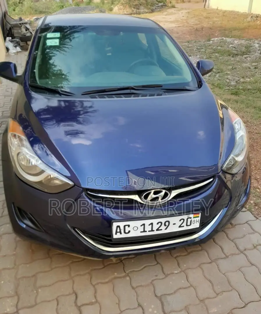 Hyundai Elantra 2013 Blue