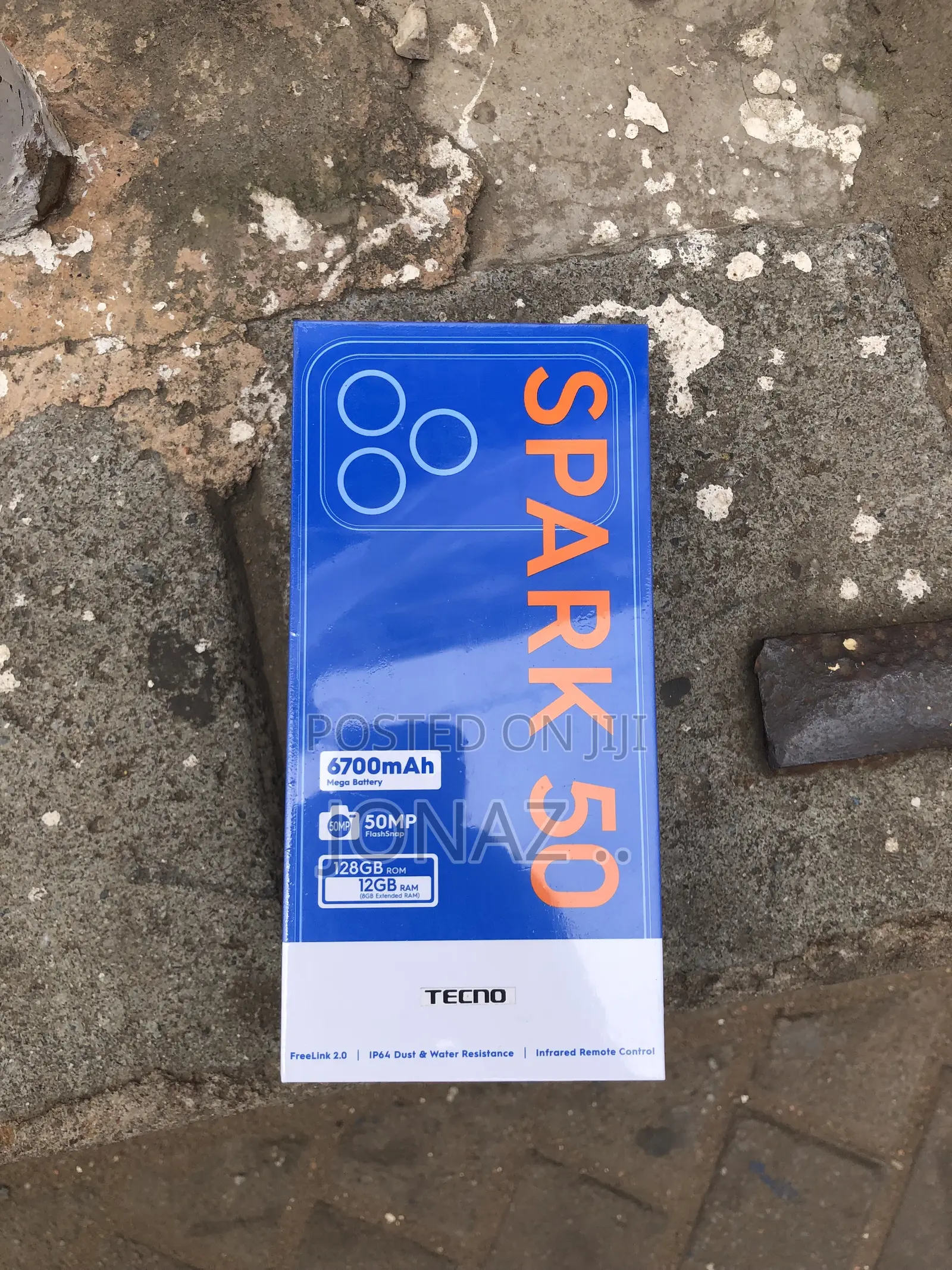 New Tecno Spark 50 128 GB Gray