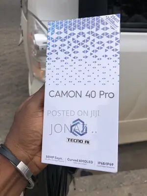 New Tecno Camon 40 Pro 5G 256 GB Black