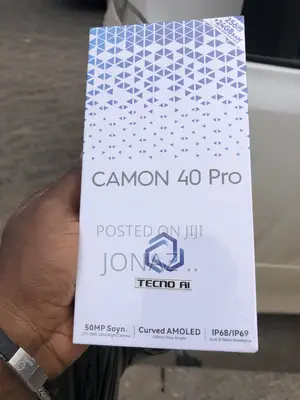 New Tecno Camon 40 Pro 5G 256 GB Black