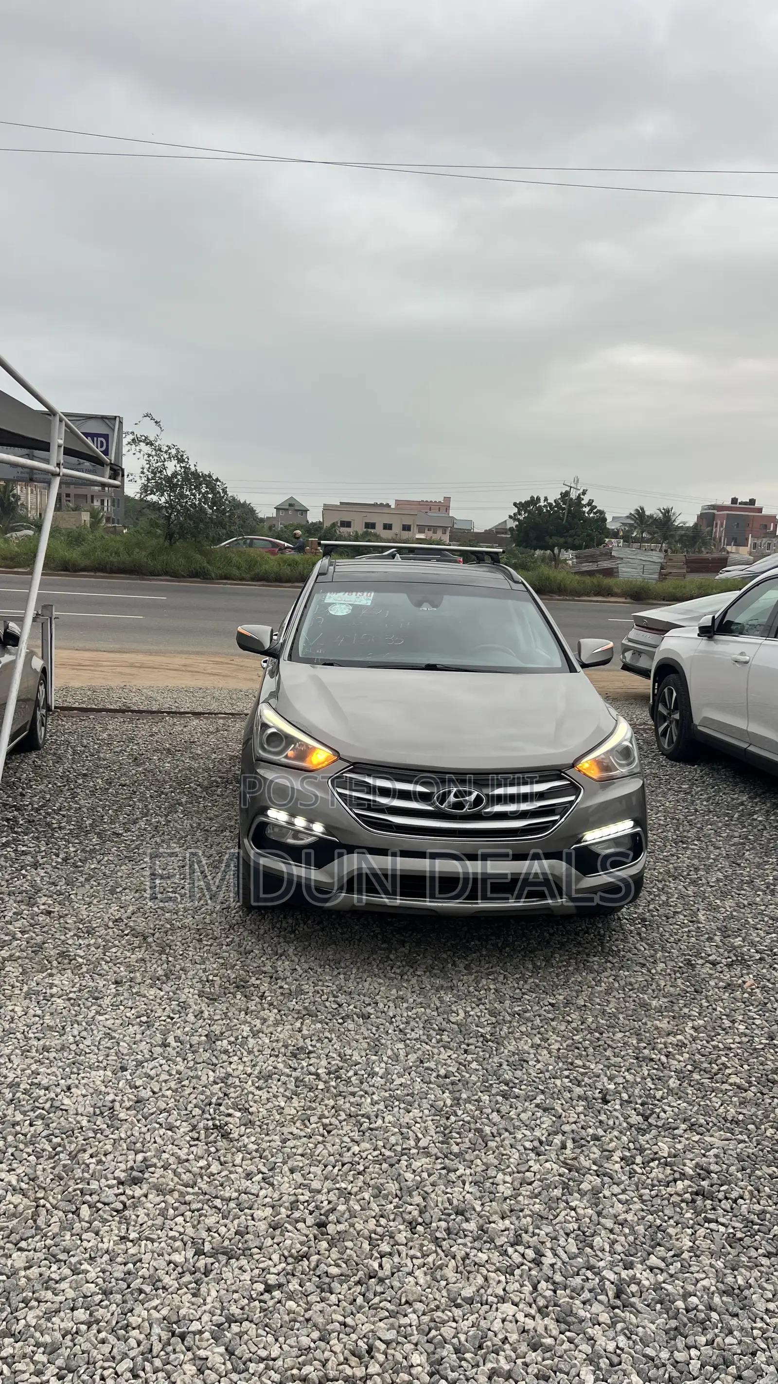 Hyundai Santa Fe Limited Ultimate AWD 2017 Gray