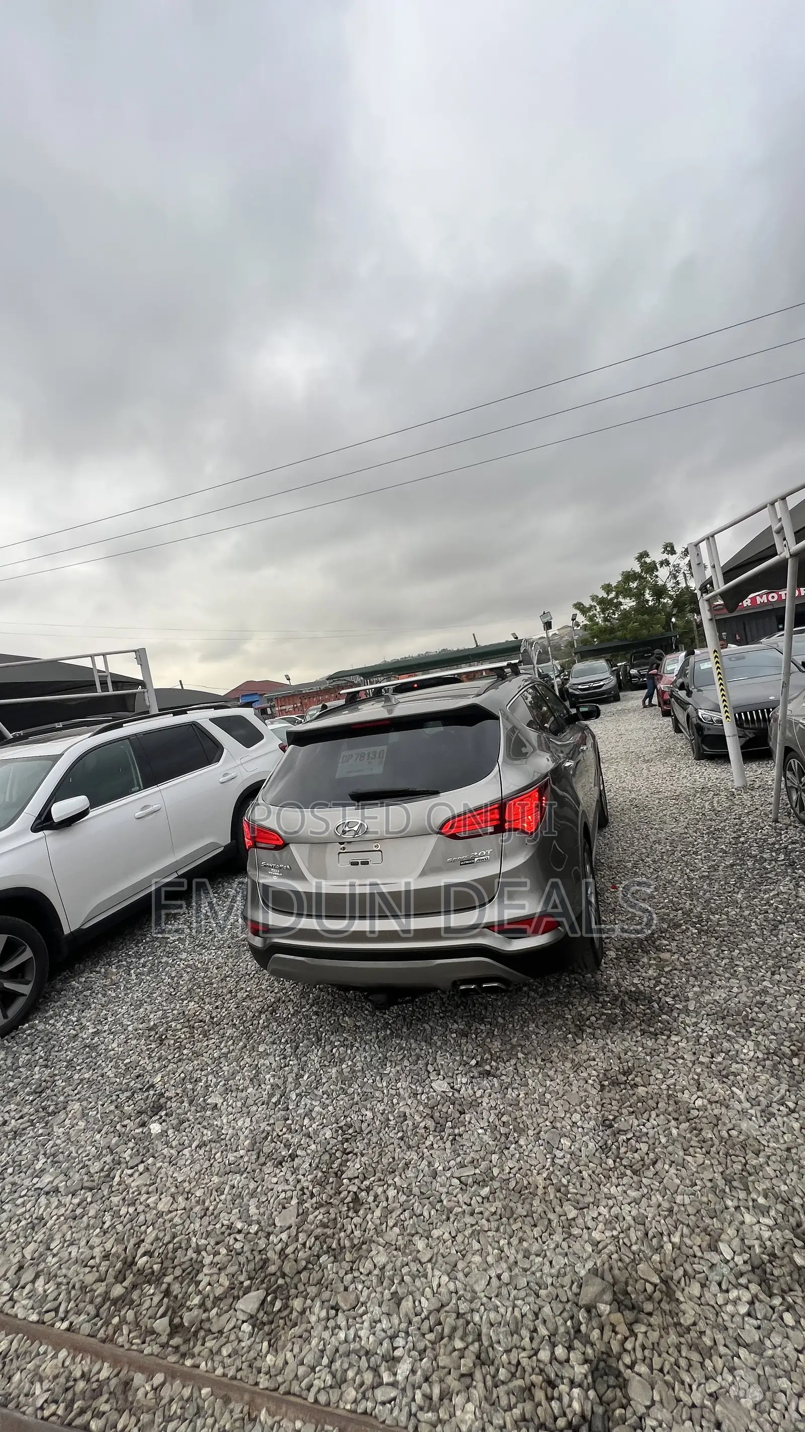 Hyundai Santa Fe Limited Ultimate AWD 2017 Gray