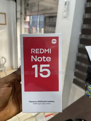 New Xiaomi Redmi Note 15 128 GB Black