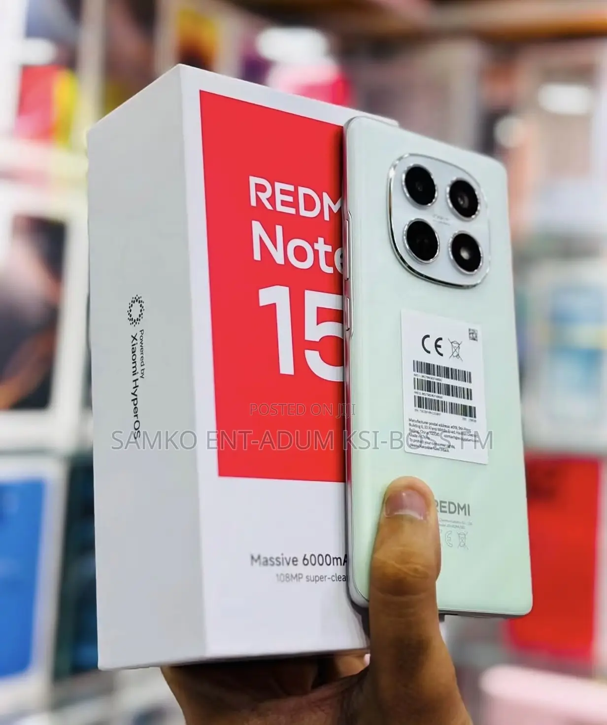 New Xiaomi Redmi Note 15 256 GB Green