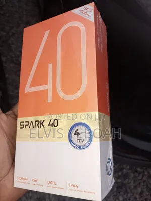 New Tecno Spark 40 256 GB Silver