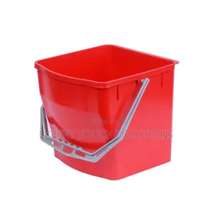 Red Cleaning Bucket