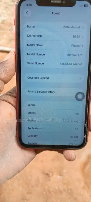 Apple iPhone 11 64 GB Red