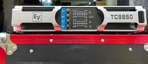 Electro-Voice (EV) TC9850 Professional 4-Channel Power Amplifier.
