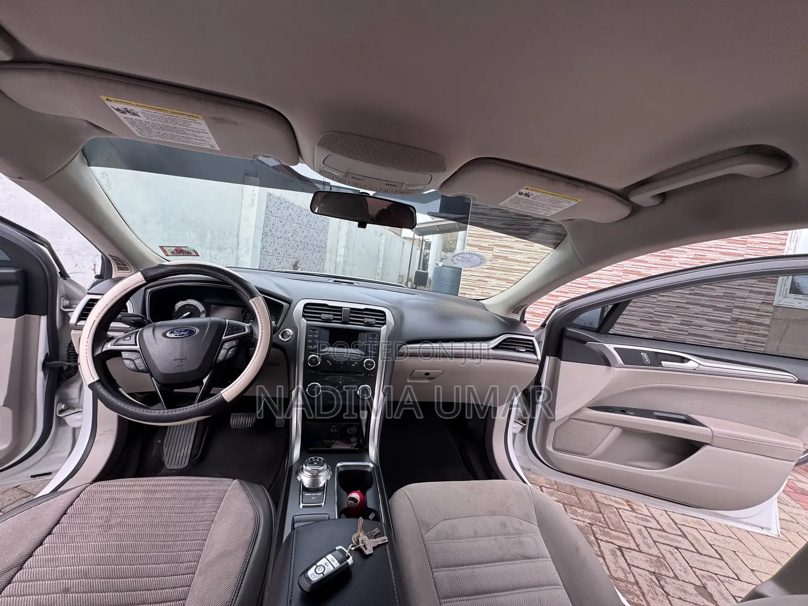 Ford Fusion 2018 White