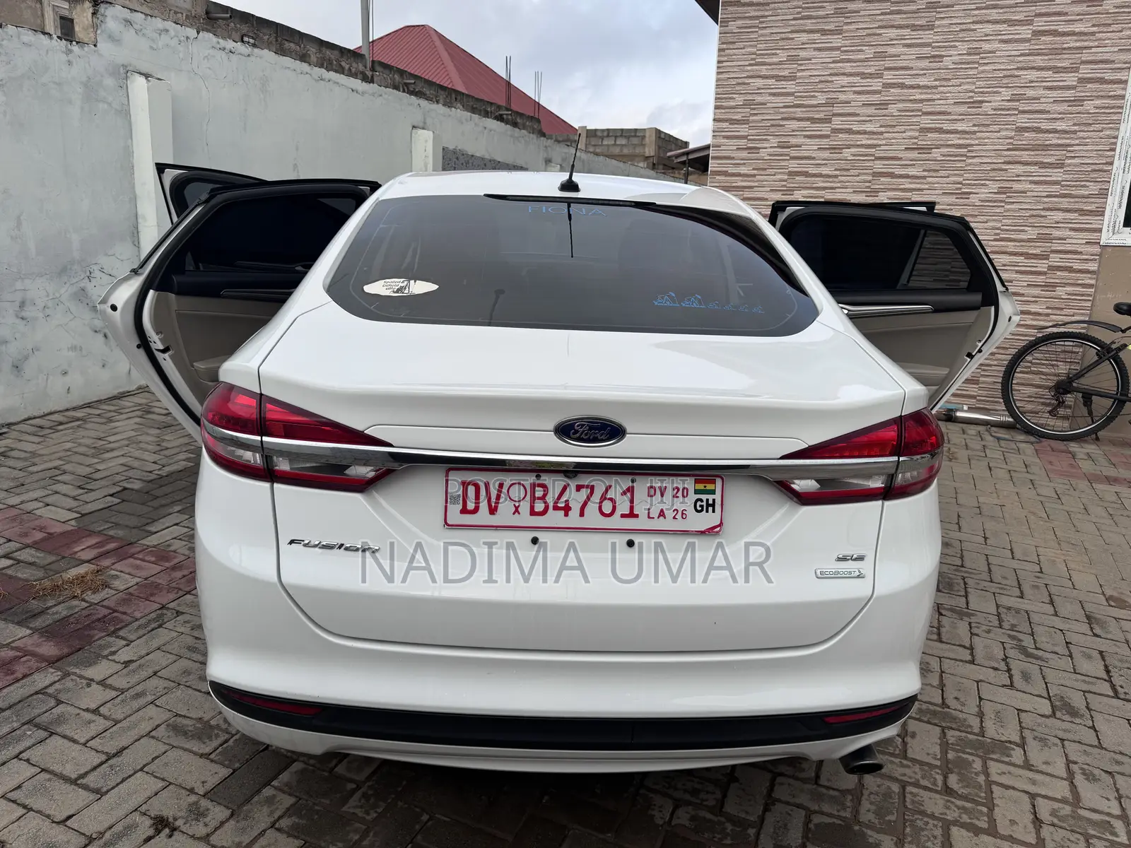 Ford Fusion 2018 White