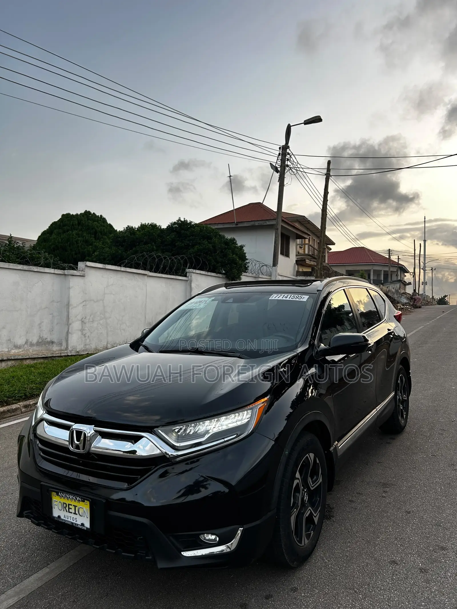 Honda CR-V Touring AWD 2018 Black