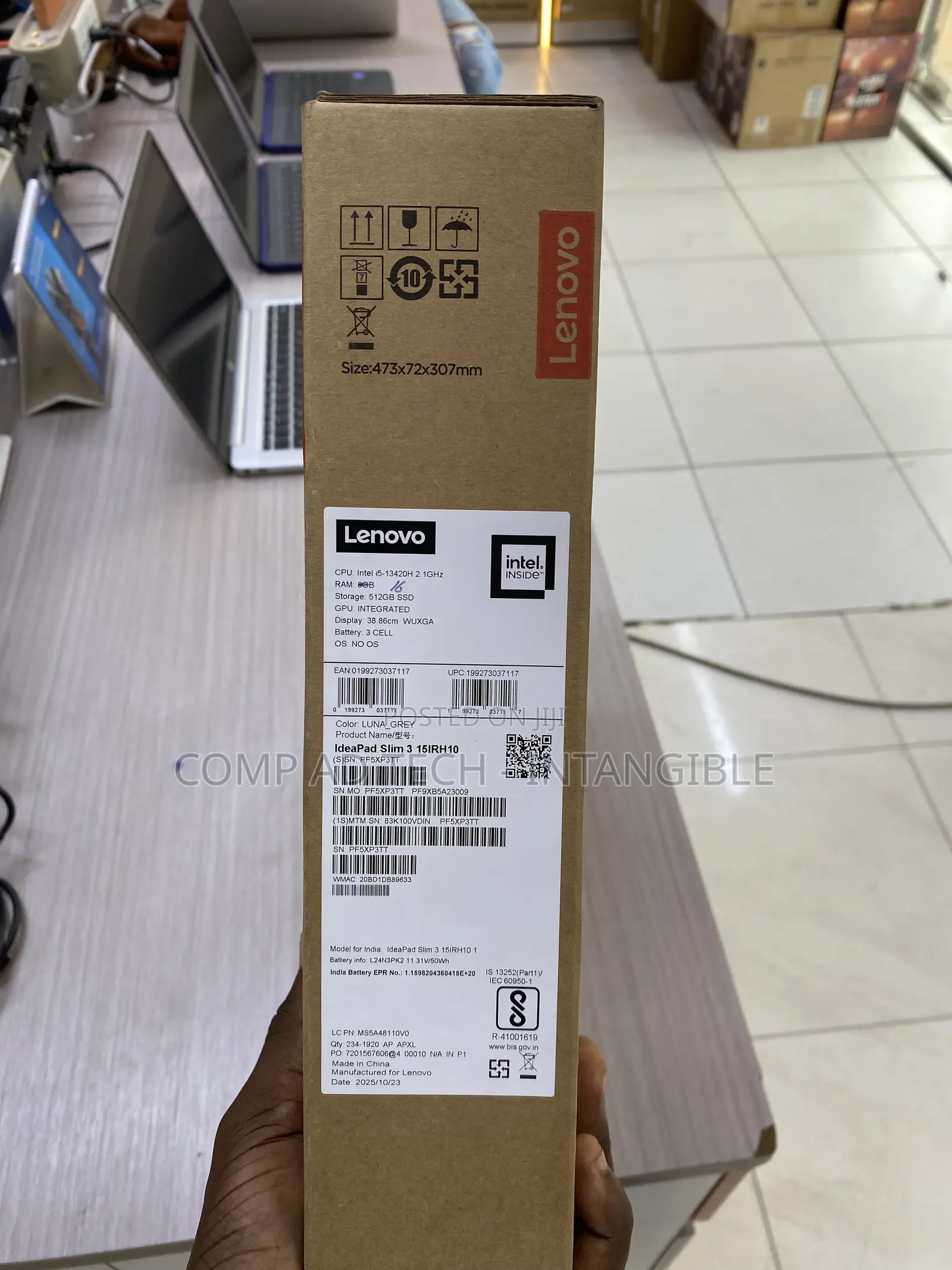 New Laptop Lenovo 8GB Intel Core i5 SSD 512GB