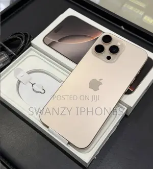 New Apple iPhone 16 Pro Max 256 GB Gold