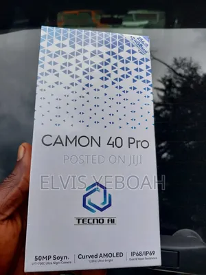 New Tecno Camon 40 Pro 4G 256 GB Gray