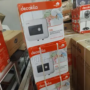 Top Rated 15L Electric Water Heater With 1500W From Decakila