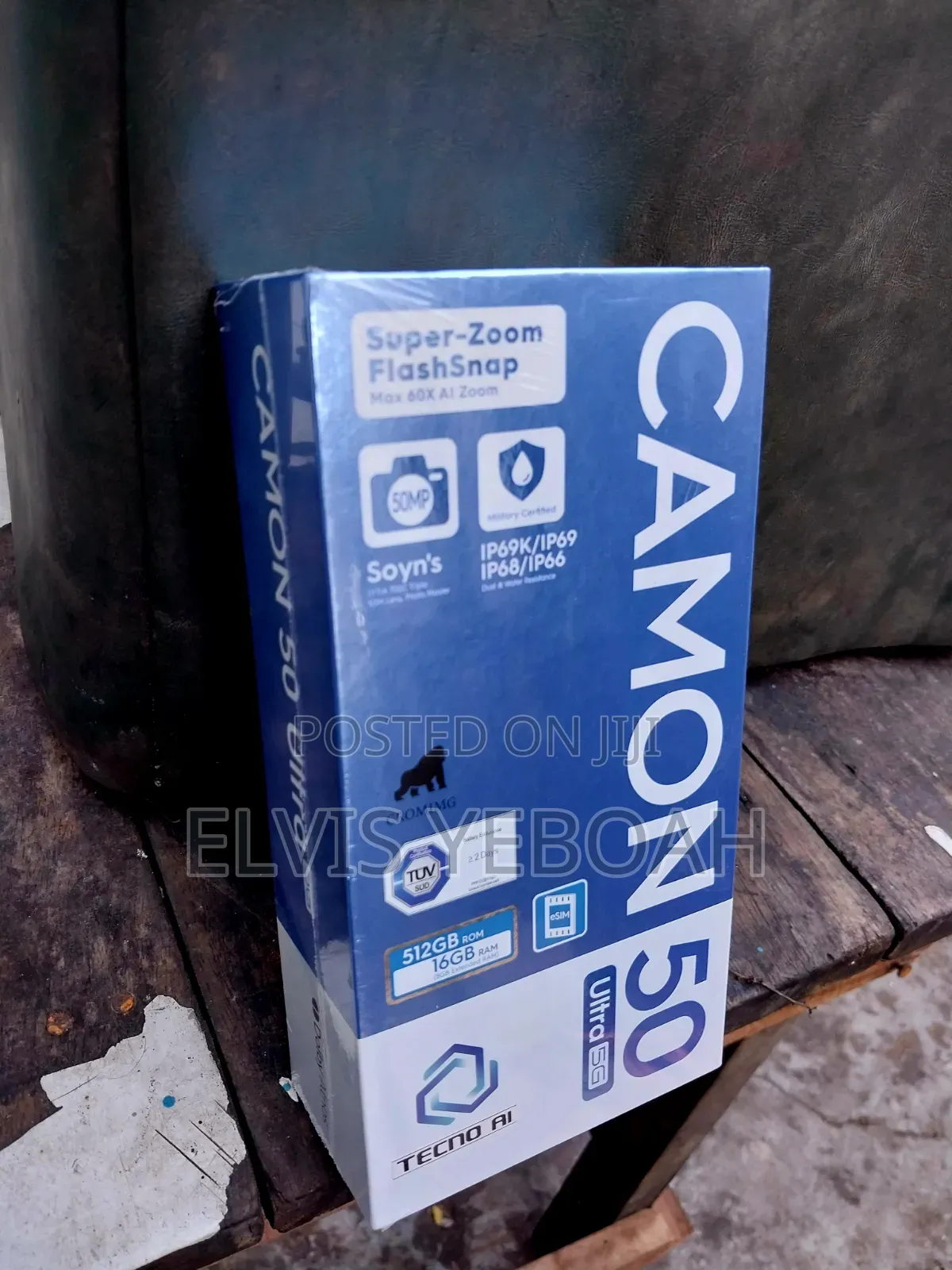 New Tecno Camon 50 Ultra 512 GB Gray