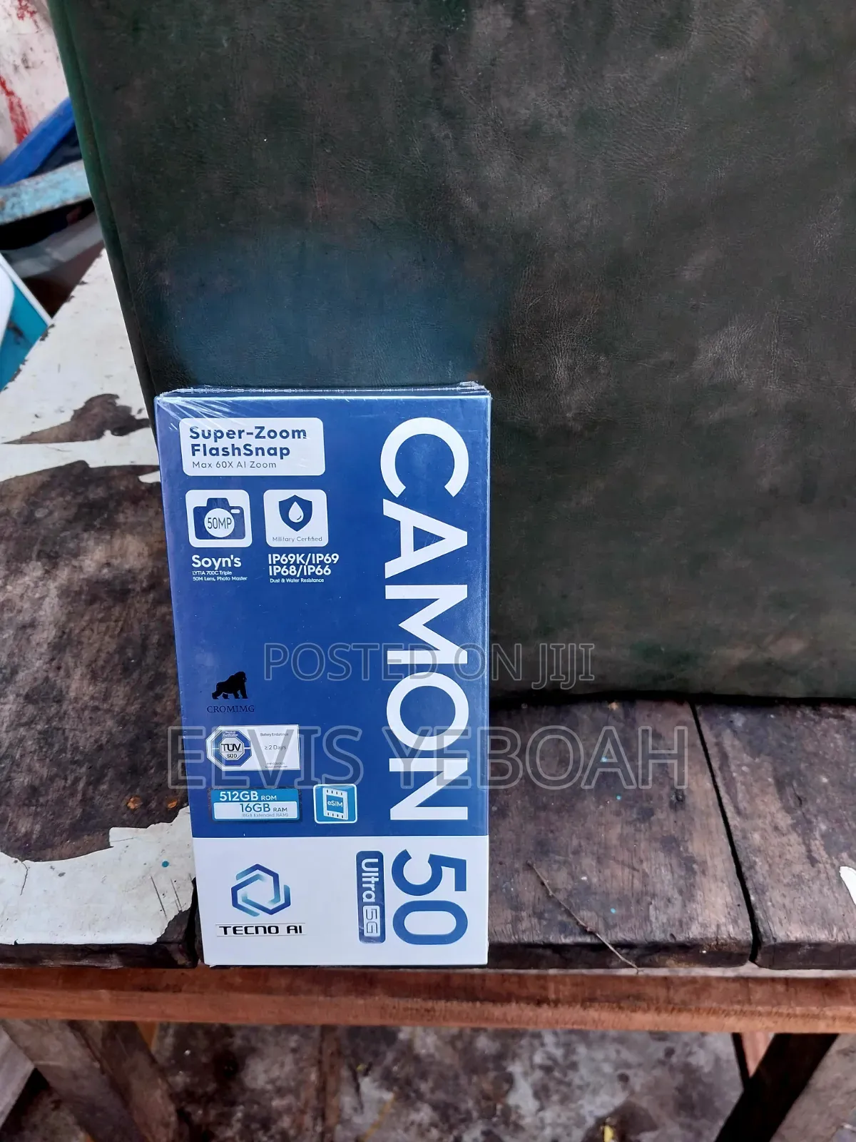 New Tecno Camon 50 Ultra 512 GB Gray