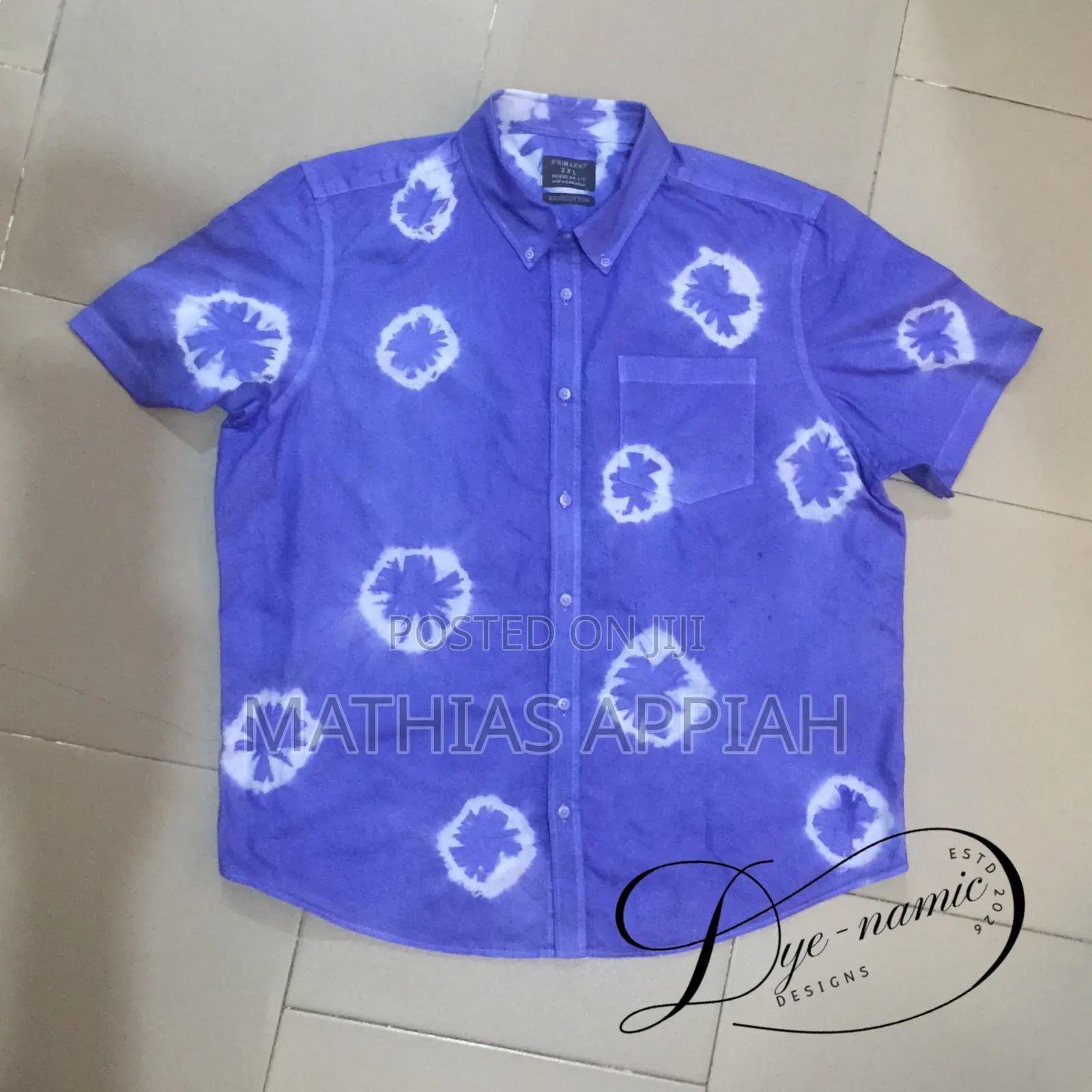 Tie-Dye Men's, Women's, and Kids' Shirts, and Tie-Dye Batik Fabrics