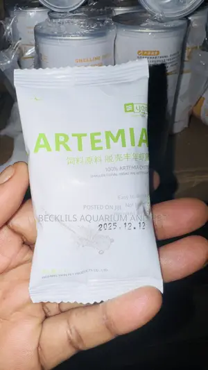 15 G , Artemia Fish Feed