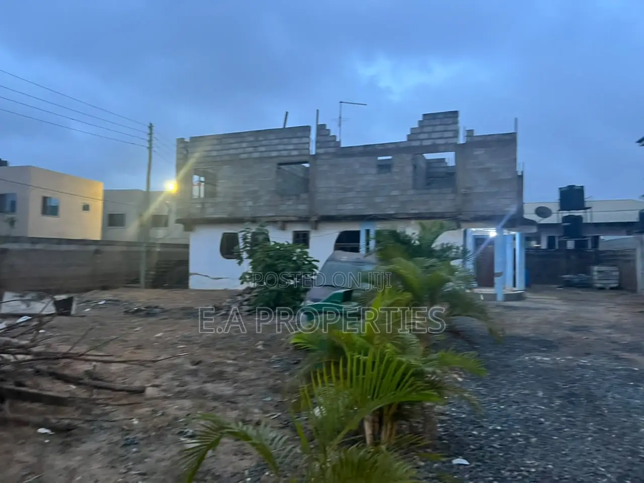 2 Corner Plot of Land for Sale at Adjiringano