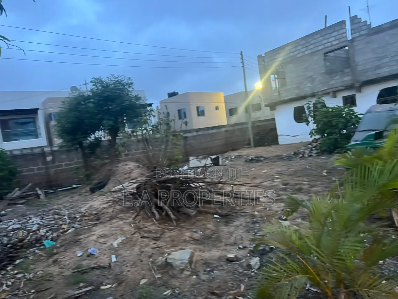 2 Corner Plot of Land for Sale at Adjiringano