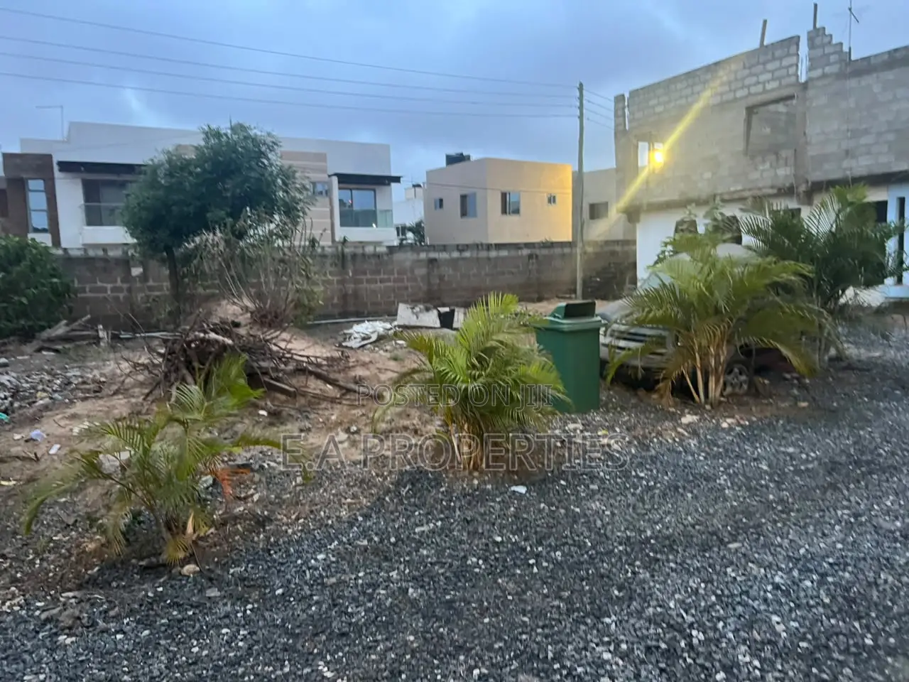 2 Corner Plot of Land for Sale at Adjiringano