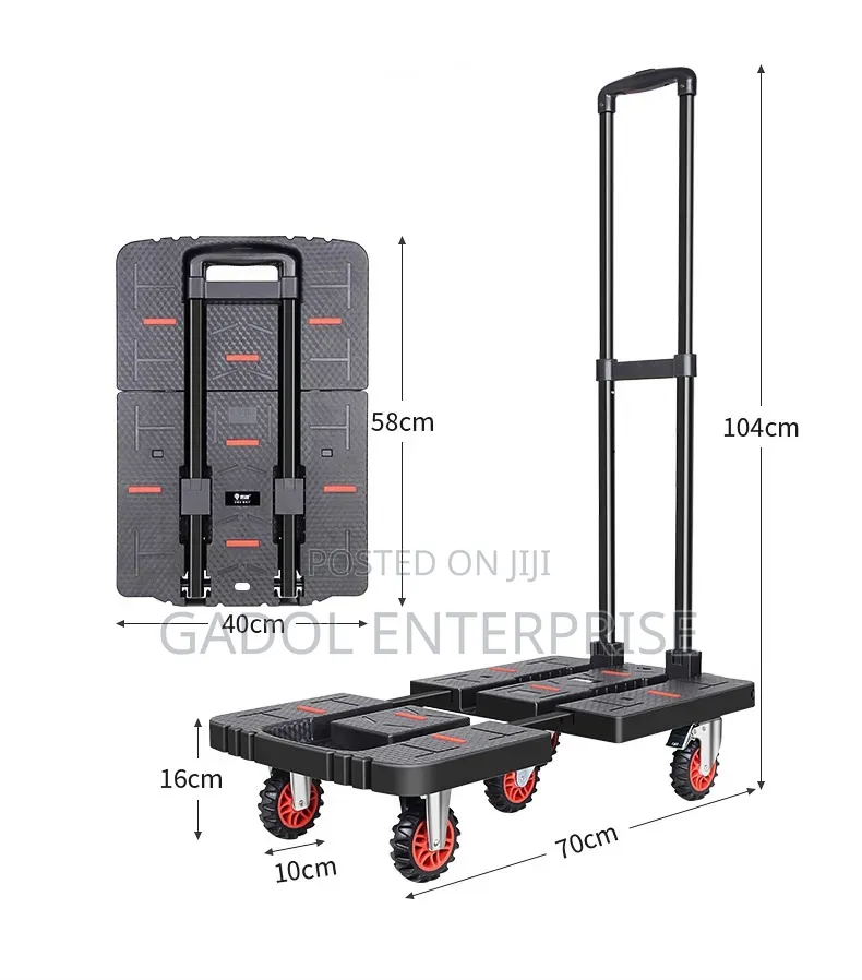 Hand Trolley 220Kg Capacity Foldable