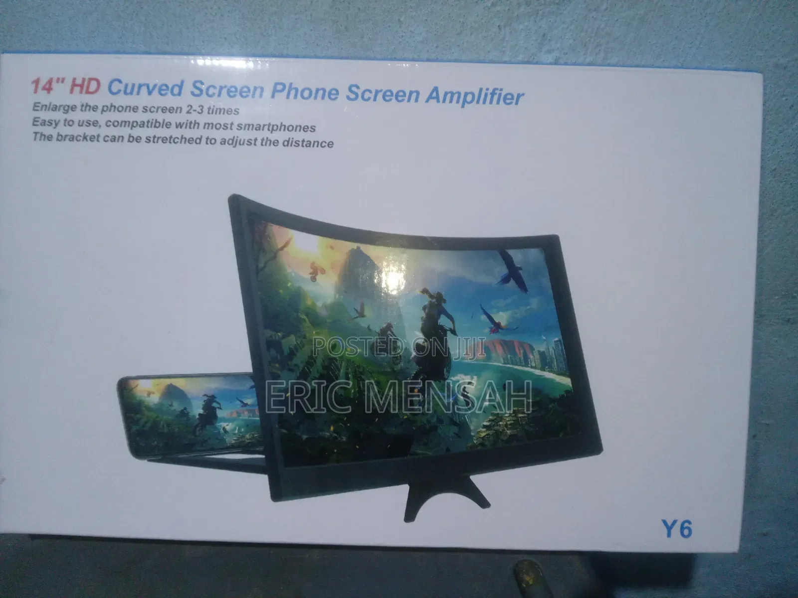 Phone Screen Amplifier Curved 14" HD