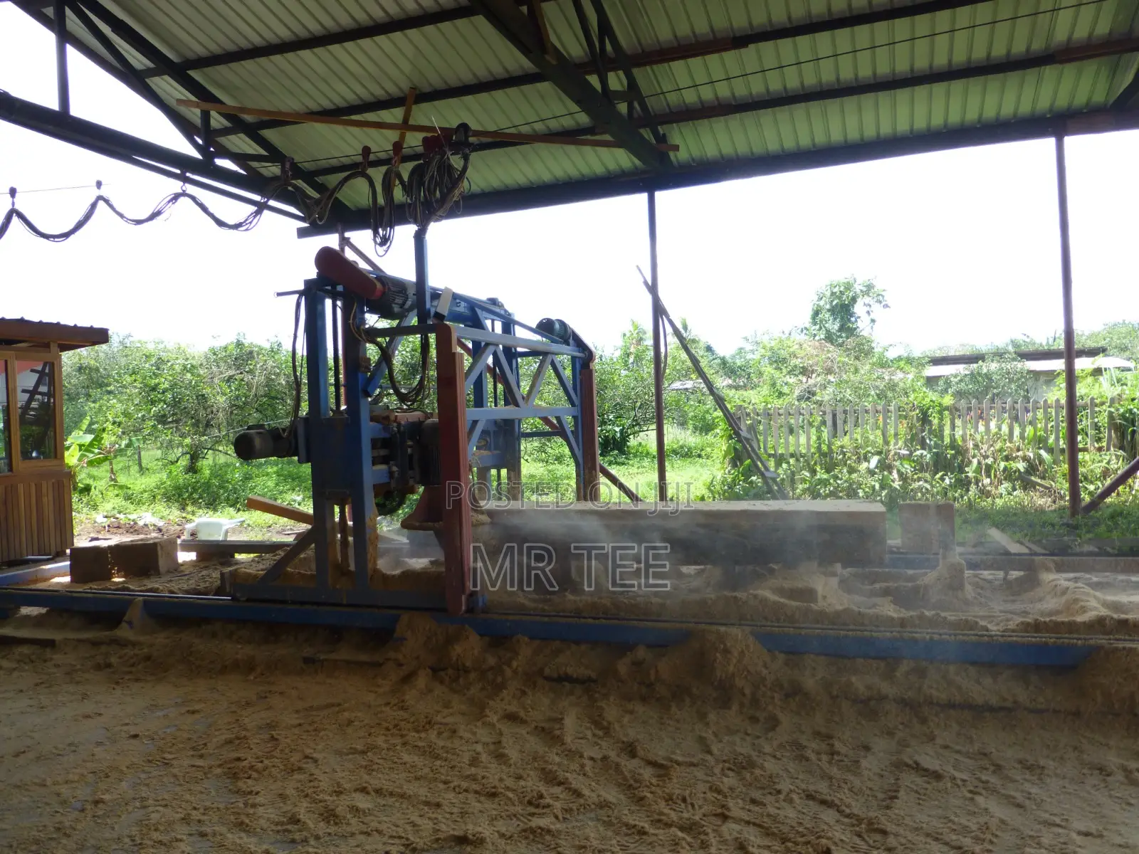 Twin Black Circular Sawmill