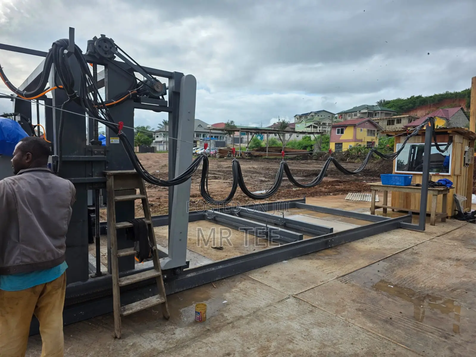 Twin Black Circular Sawmill