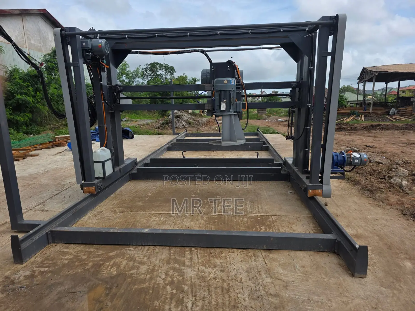 Twin Black Circular Sawmill