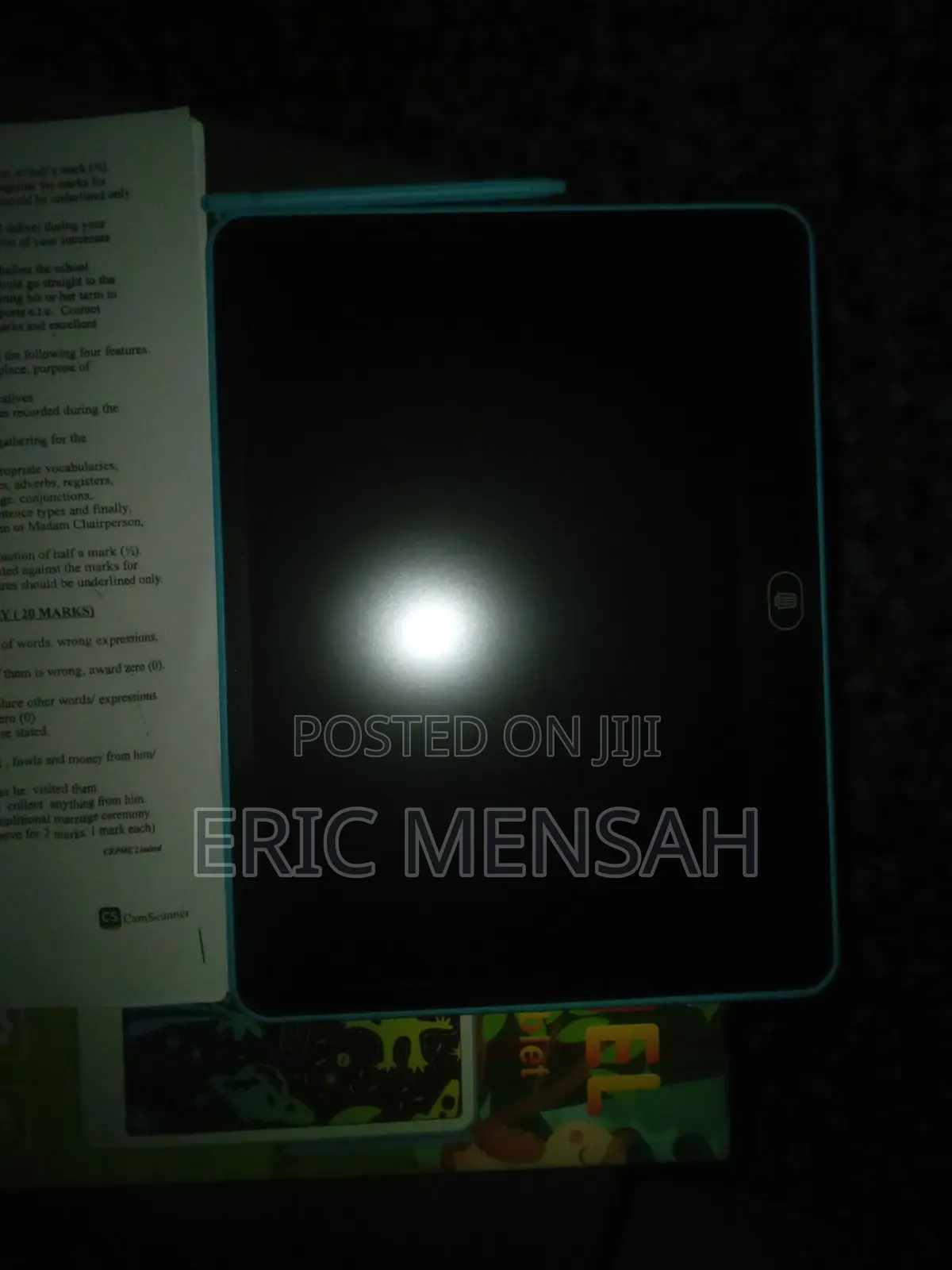 LCD Panel Colourful Writing Tablet