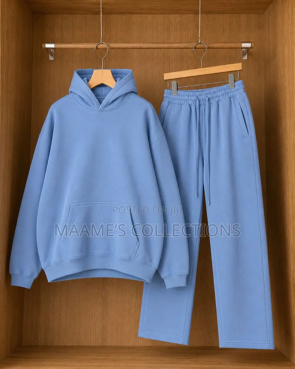 Plain & Printed Hoodie Tracksuit Set – Unisex ( Quality Material )