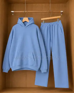 Plain & Printed Hoodie Tracksuit Set – Unisex ( Quality Material )