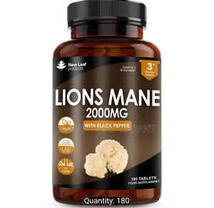 Lions Mane Mushroom 2000mg High Strength Tablets