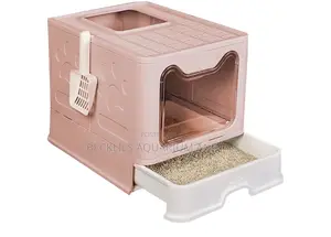 Upper Grade Enclose Bigger Litter Box