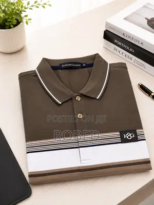Striped Polo Tops
